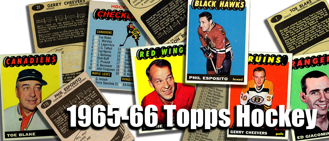 1965-66 Topps Hockey Cards 